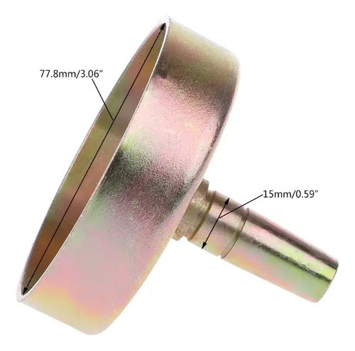 Repuesto Campana De Clutch 9 Dientes Para Desbrozadora 76mm