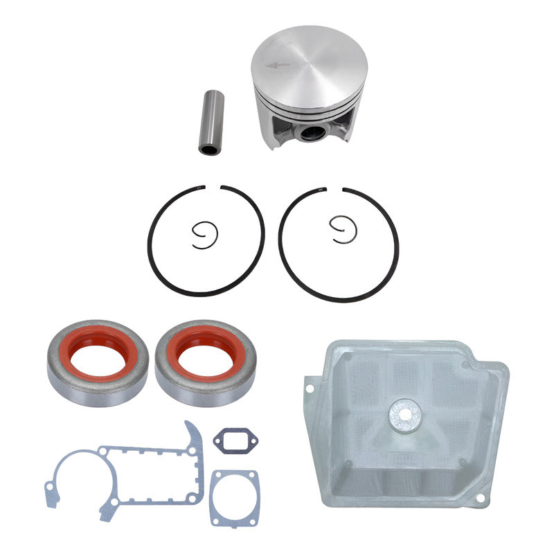 Pistón, Empaque, Filtro Aire Y Retenes Para Stihl Ms361 47mm