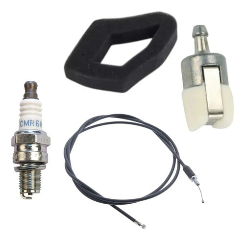 Combo Cable Acelerador Para Honda Gx35nt + Bujia Andavis