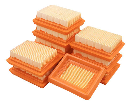 10 Pz Filtro De Aire Para Stihl Fs120 Fs250 Alta Calidad.