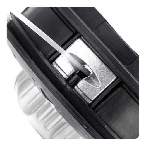 Cabezal Desbrozadora Para Osaka Y Power Cat 10mm Verde Y Negro