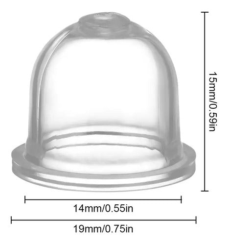 Inyector De Gasolina Para Carburador Desbrozadora 19mm