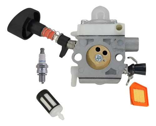 Combo Carburador Bujia Para Stihl Fs221-l Andavis