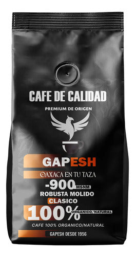 Cafe Molido Oaxaqueño Robusta Gapesh° 1000g