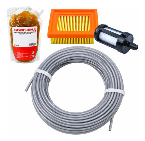 Combo Filtro Aire Hilo Para Stihl Ht102 Ht130 Andavis