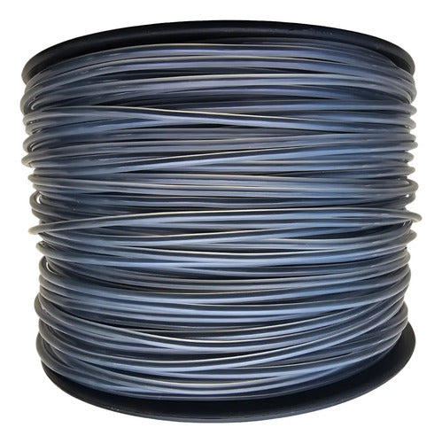 Hilo Nylon Redondo Alma Acero 205mts .105 2.65 Mm Dual