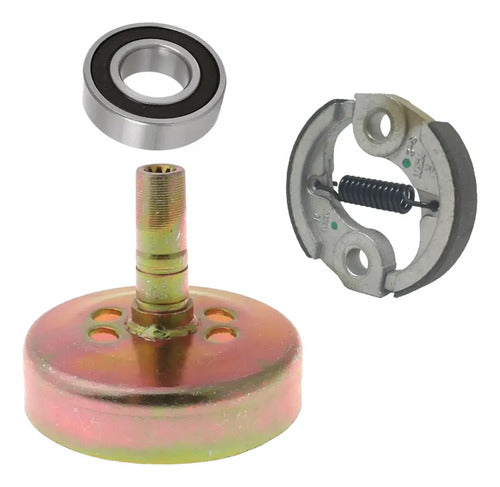Tambor Y Balero Con Clutch Para Desbrozadora Osaka Powercat.