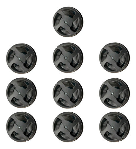 Carrete Cabezal Autocut 26-2 Fs120 Fs235 Fs250 (10pzs) Negro