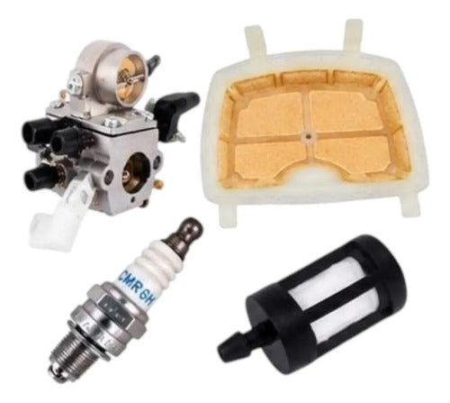 Combo Carburador Completo Para Stihl Ms171 Ms181