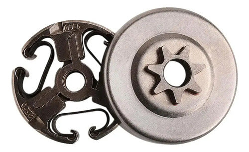 Piñón Clutch 3/8 7t Para Husqvarna 362 365 372 372xp 575xp.