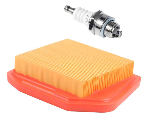 Filtro De Aire Con Bujia Para Stihl Fs490 Alta Calidad