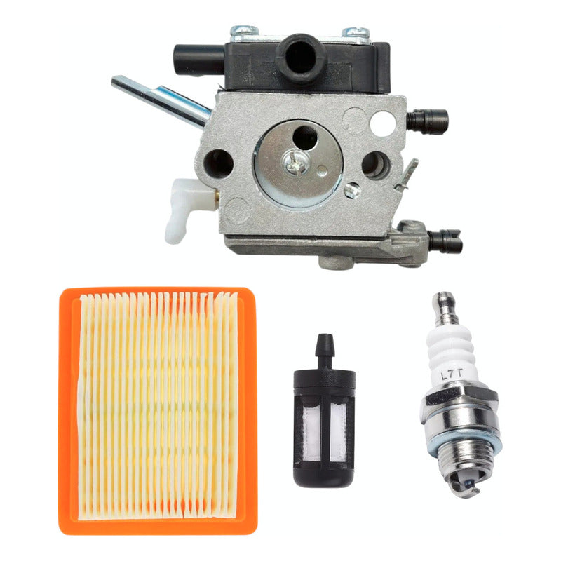 Kit Carburador Filtros Bujia Para Stihl Fs120 Fs250 Premium