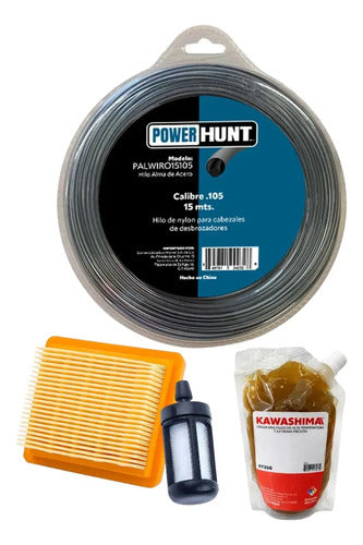 Kit Filtro Aire Grasa Para Stihl Km111r Km131 Km131r