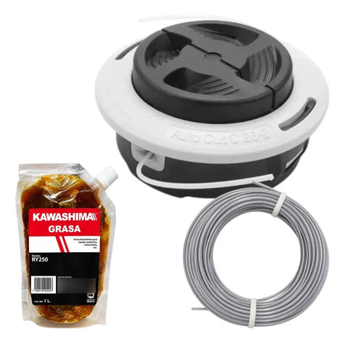 Kit C26-2 Cabezal Para Stihl Fs108 + Grasa Andavis Blanco