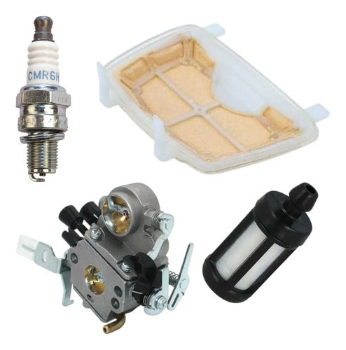 Kit Carburador Para Stihl Ms171 + Filtro Aire Andavis