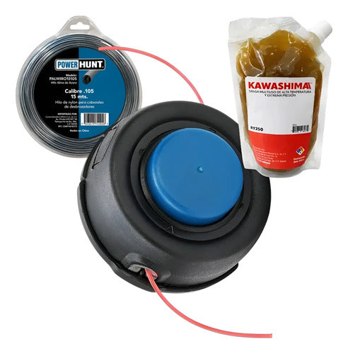 Kit Porta Hilo Cabezal Para Husqvarna 225ld + Grasa Azul