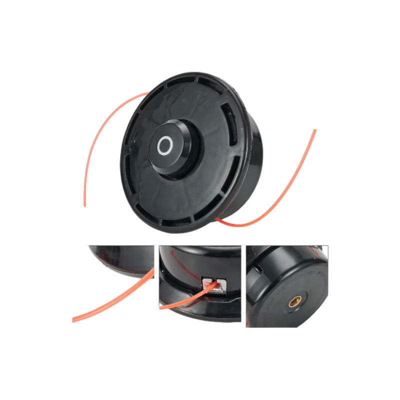 Cabezal De Desbrozadora Para Targat Husky Foreman 52cc 10mm. Negro