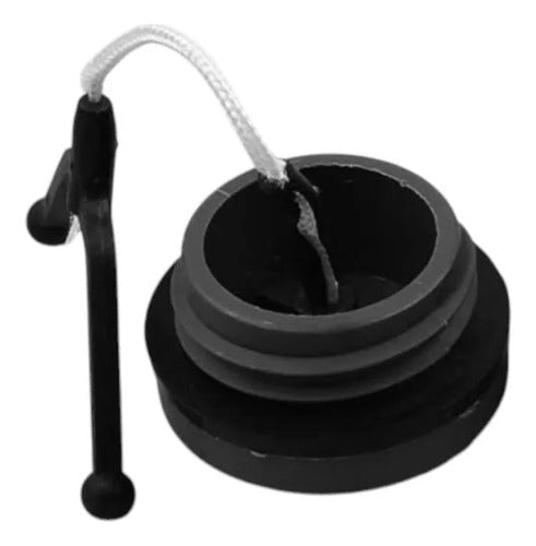 Tapón Tanque  Aceite Para Husqvarna 61 66 162 Andavis Negro