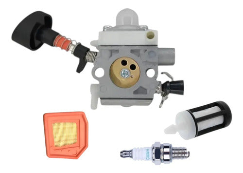 Combo Carburador Filtro Aire Para Stihl Fs221 Andavis