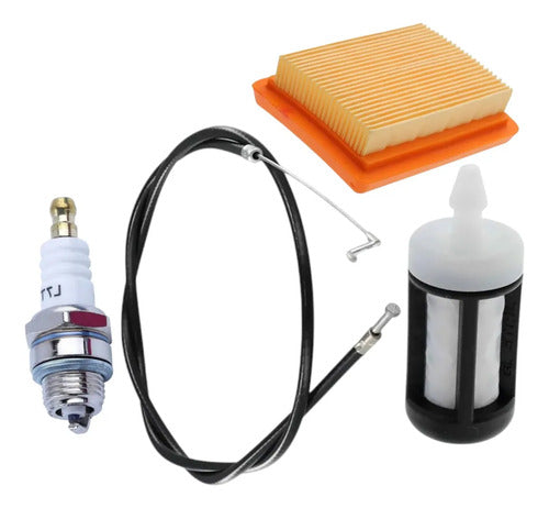 Chicote Acelerador Para Stihl Fs200r Kit Andavis