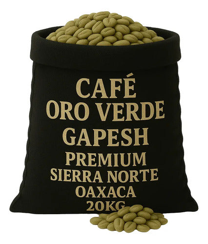 20kg De Cafe Verde Sin Tostar Oaxaca - 1390msnm Gapesh