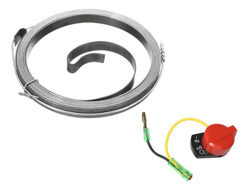 Cuerda Metalica De Arrancador Gx160 Y Switch