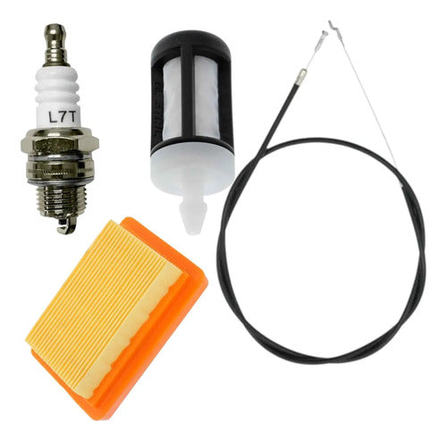 Chicote Gas Para Stihl Fs120 Fs200 Kit Andavis