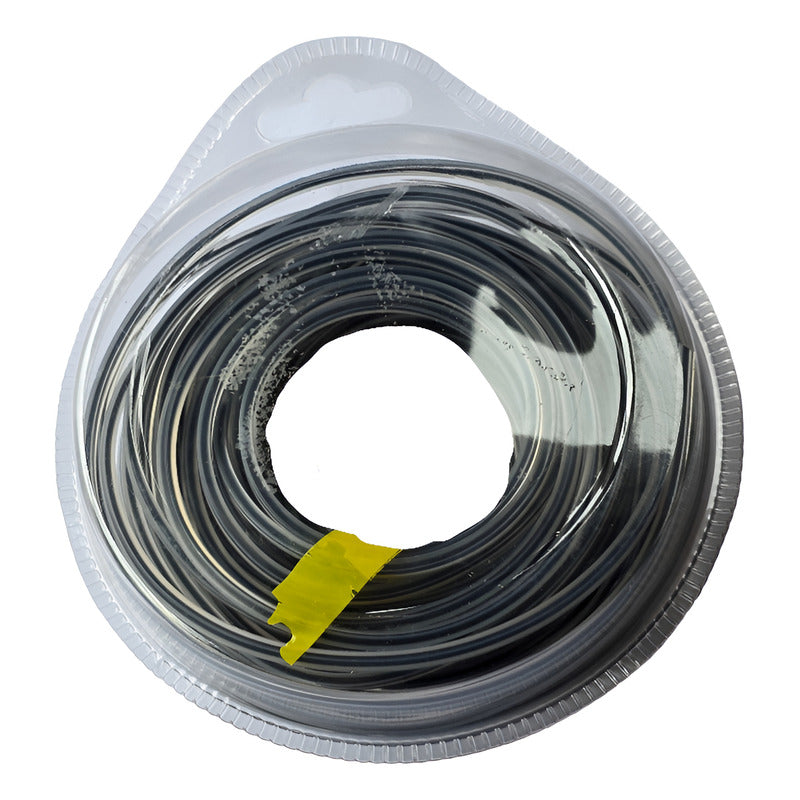 Hilo De Corte Alma De Acero 2.7mm Cuadrado 15m Dual