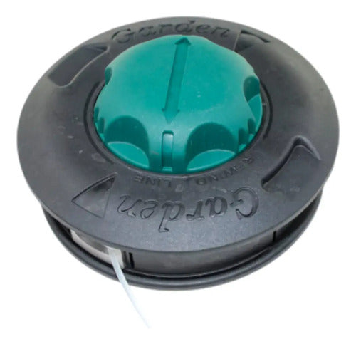 Cabezal Desbrozadora Para Osaka Y Power Cat 10mm Verde Y Negro