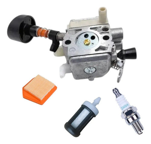 Kit Carburador Filtro Aire Bujia Para Stihl Fs291