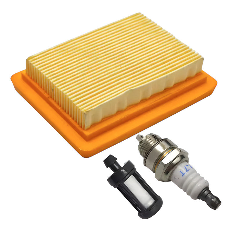 Kit Filtro Aire Y Gasolina Con Bujia Para Stihl Fs120 Fs250