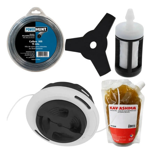Cabezal Kit Autocut Para Stihl Fs230 + Hilo Andavis Blanco