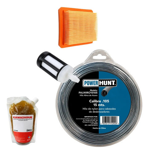 Kit Filtro Aire Hilo Para Stihl Fs350 Fs450 Fr350 Andavis