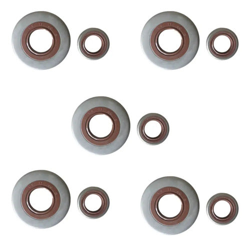 Reten Cigueñal Para Stihl Motosierras Ms380 Ms381 Ms382 5kit
