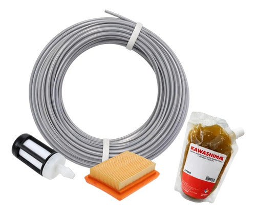 Combo Filtro Aire Hilo Grasa Para Stihl Sp400 Bt130 Andavis
