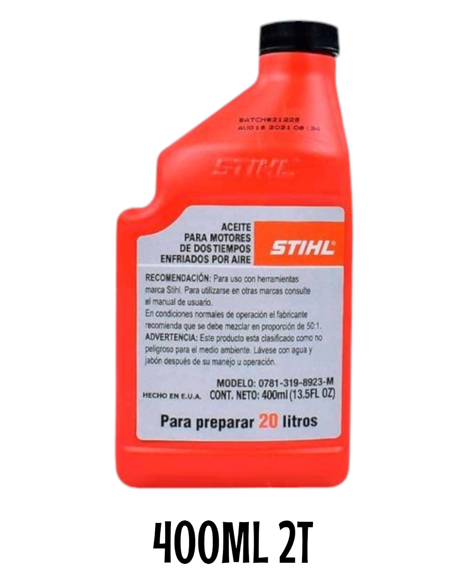 Aceite HP para Motor de 2 Tiempos 400ml Stihl