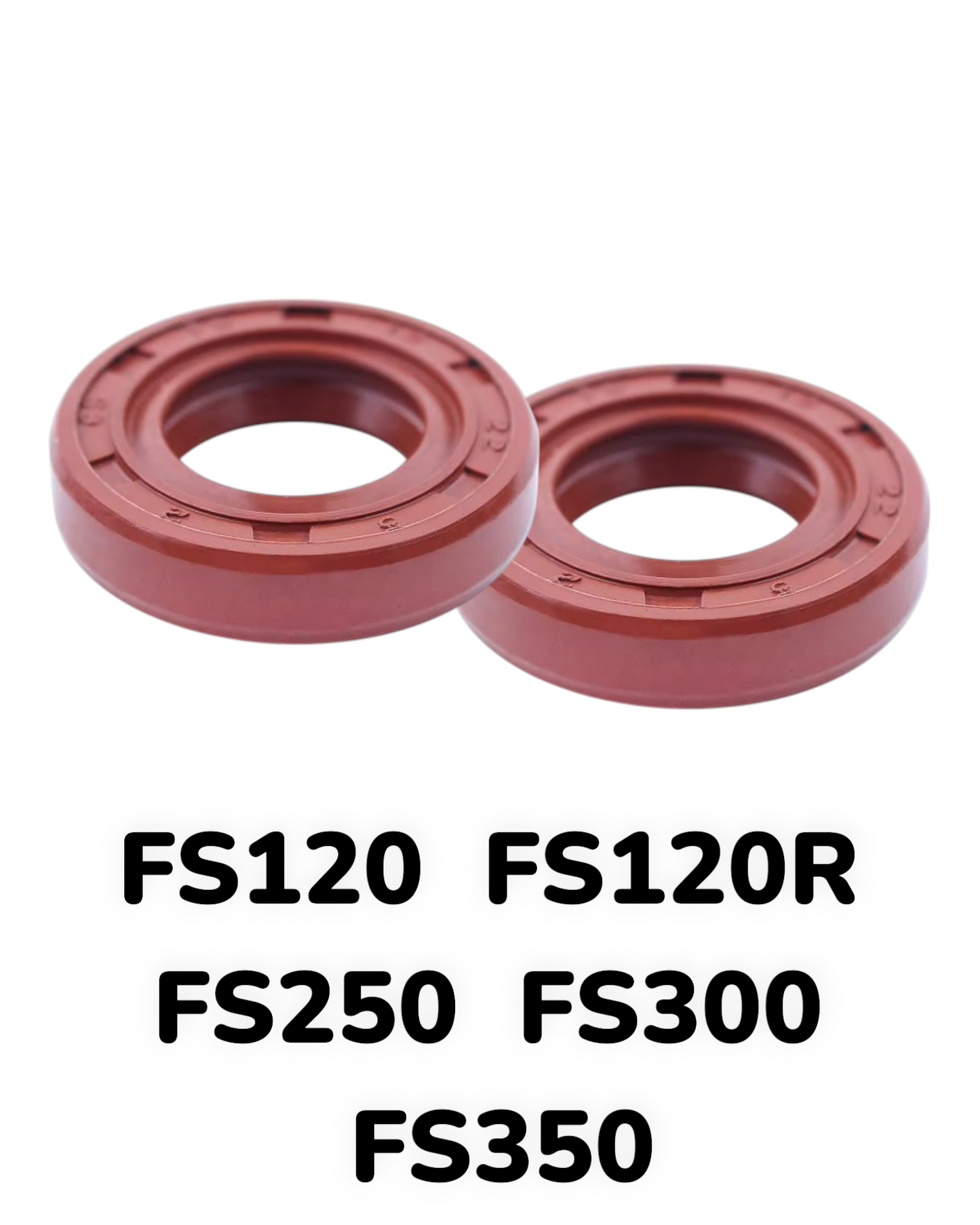 Retenes Para Cigüeñal De Desbrozadora Para Stihl FS120 FS120R FS200 FS200R FS250 GOMA