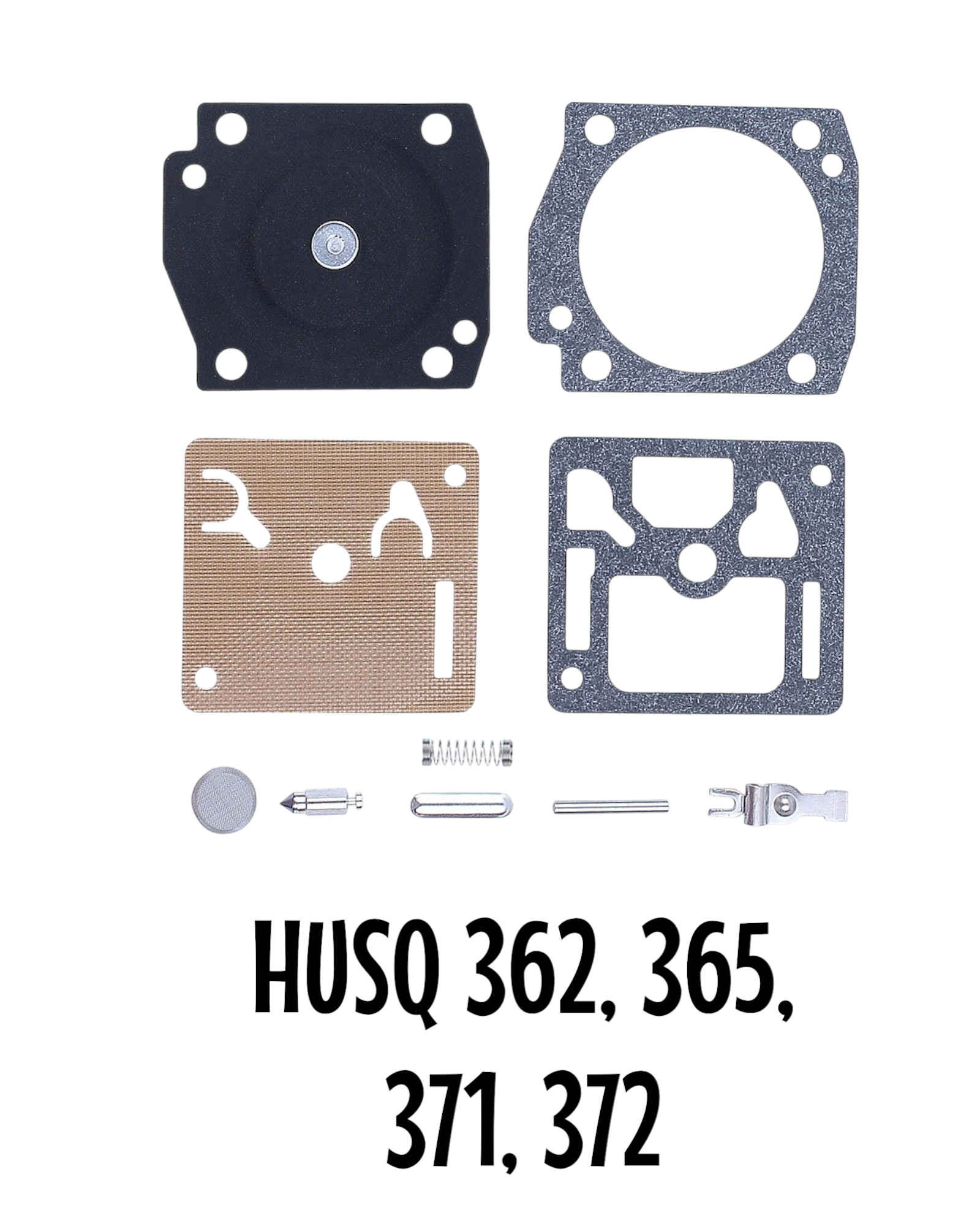 Kit Juntas De Reparacion De Carburador Para Husqvarna 362 365 371 372.