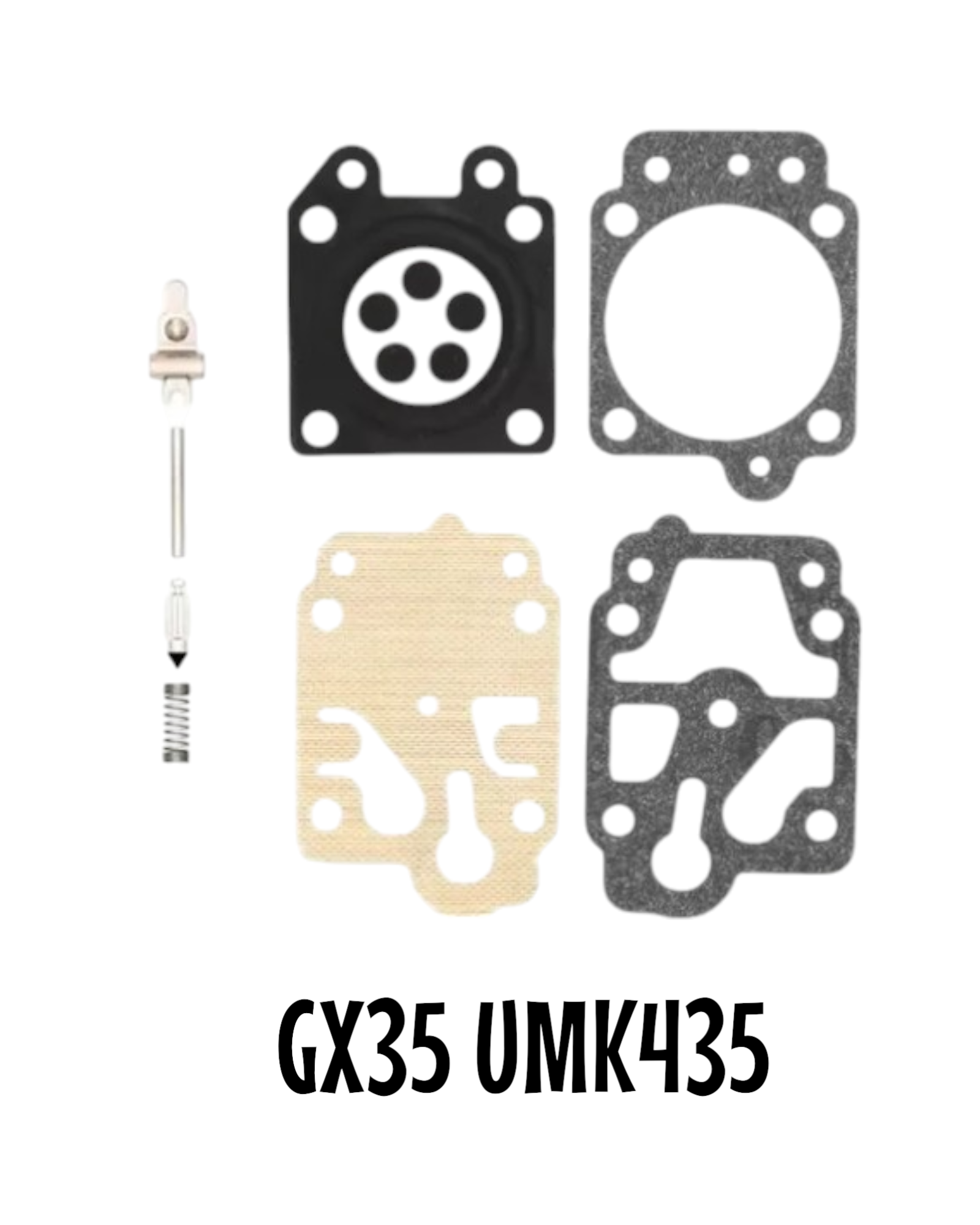 Kit Juntas De Reparacion De Carburador Desbrozadora Sopladora Para Honda Gx35 Umk435