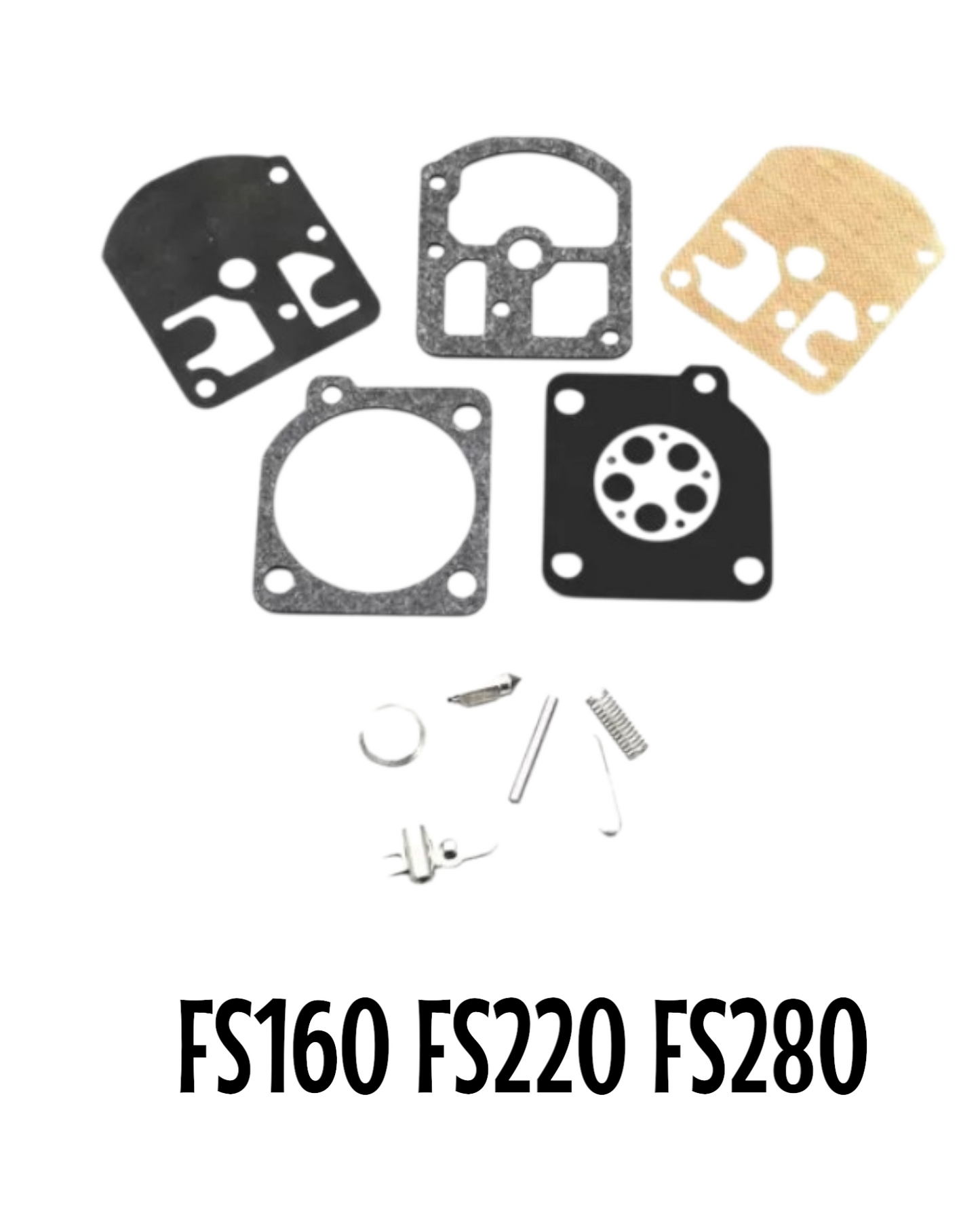 Kit Juntas Reparacion De Carburador De Desbrozadora Fs160 Fs220 Fs280