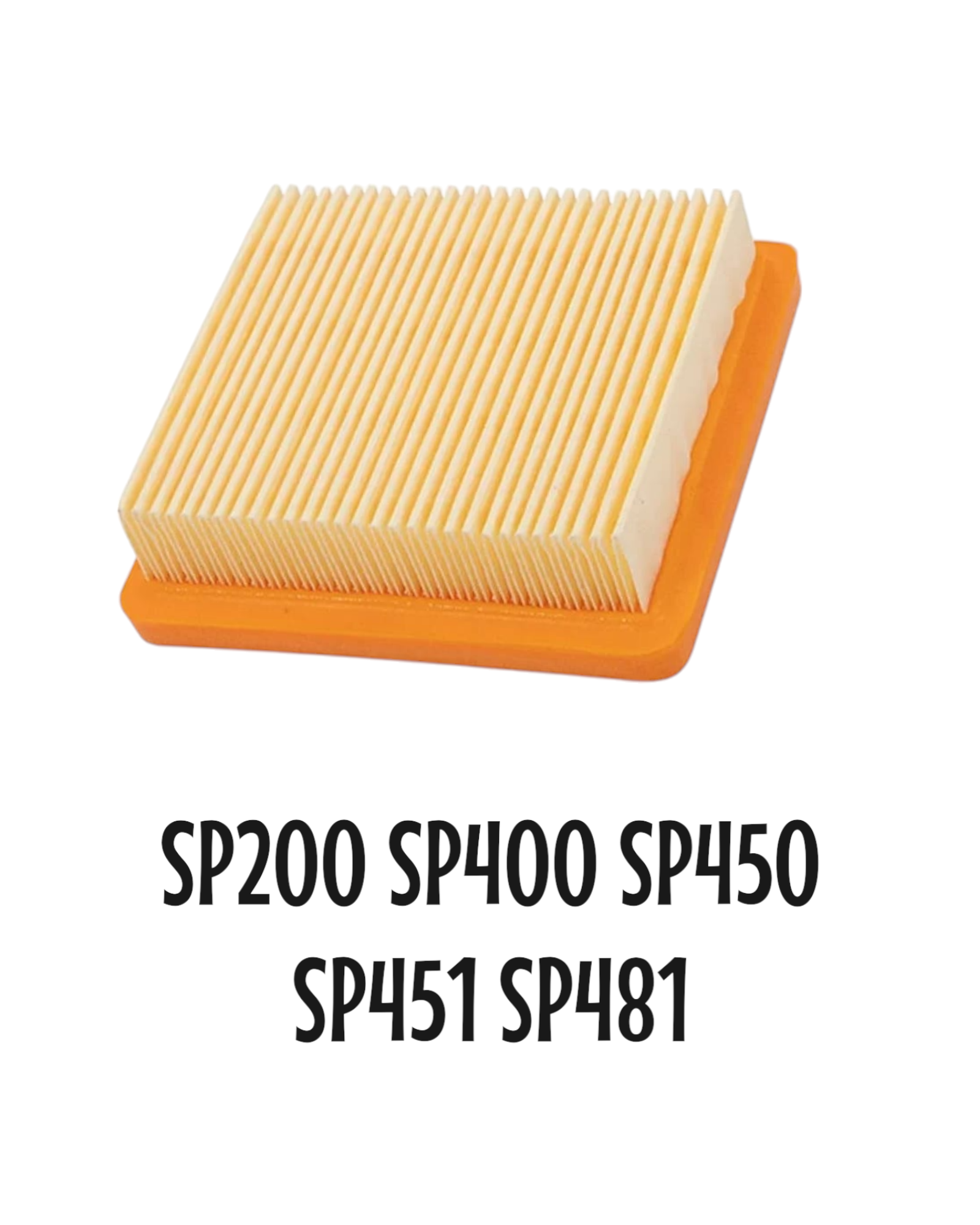 Filtro De Aire De Vareador Para Stihl SP200 SP400 SP450 SP451 SP481